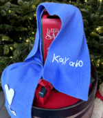 [ Шарф КАХАЮ небесный ] — изображение 2