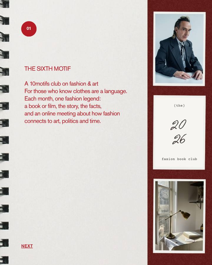 Fashion Book Club: клуб 10motifs о моде и искусстве